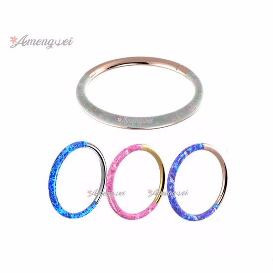 316L Surgical Stainless Steel Nose Ring O-Ring Bendable